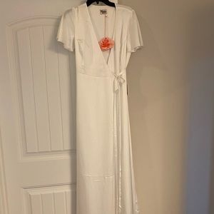 Show Me Your Mumu Noelle Flutter Wrap Dress